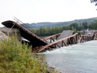 Norwegian Bridge Collapses, Drivers Plunged Into River, Stranded on Wreckage