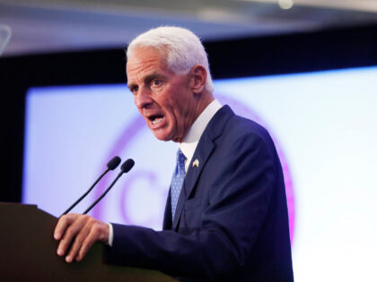 ST PETERSBURG, FL - AUGUST 23: Florida Gubernatorial candidate Rep. Charlie Crist (D-FL) g