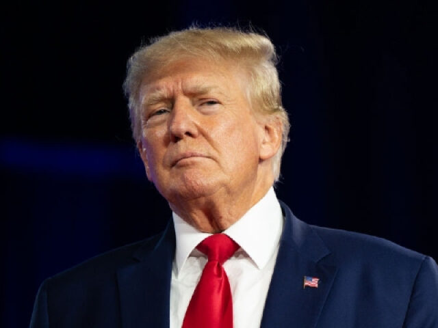 DALLAS, TEXAS - AUGUST 06: Former U.S. President Donald Trump speaks at the Conservative P