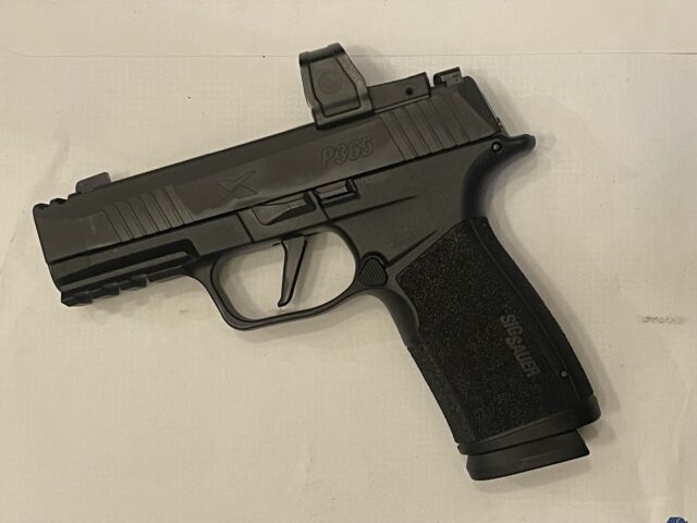 Sig Sauer brought the P365 pistol series full circle today with the release of the P365 X-