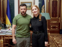Jessica Chastain Cozies Up to Ukraine’s Zelensky in Latest Hollywood Propaganda