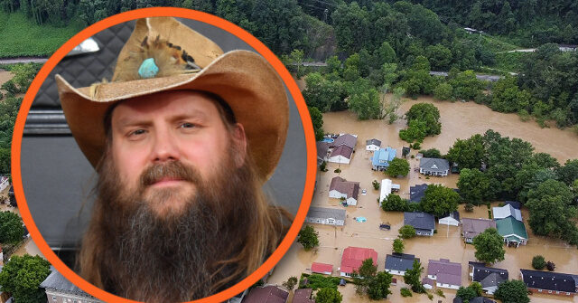 Country music star Chris Stapleton helps flood victims in eastern Kentucky