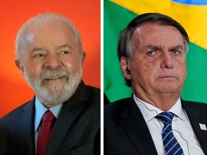 Brazil's former president, who is running for reelection, Luiz Inacio Lula da Silva, left, appears in Sao Paulo, Brazil, July 3, 2022, and Brazilian President Jair Bolsonaro, right, attends a meeting on June 9, 2022, in Los Angeles. Brazilians go to the polls in October, and they'll have a choice …
