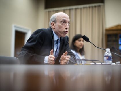 Gary Gensler, chairman of the U.S. Securities and Exchange Commission (SEC), speaks during