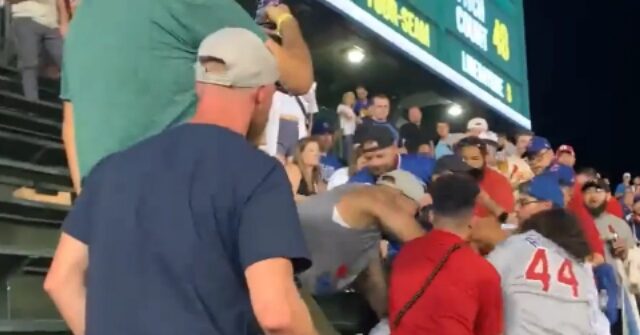 WATCH: Cub fans puke into the stands during chase