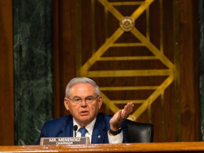 Senator Robert Menendez, a Democrat from New Jersey and chairman of the Senate Foreign Relations Committee, speaks during a hearing in Washington, D.C., U.S., on Tuesday, March 8, 2022. Russia is likely to face "a persistent and significant insurgency" after President Vladimir Putin misjudged how his war against Ukraine would …