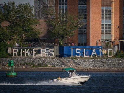 A general view shows the Rikers Island facility on June 6, 2022. - Rikers has long had a r