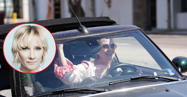 Doorbell Camera Catches Actress Anne Heche's Car Speeding Down