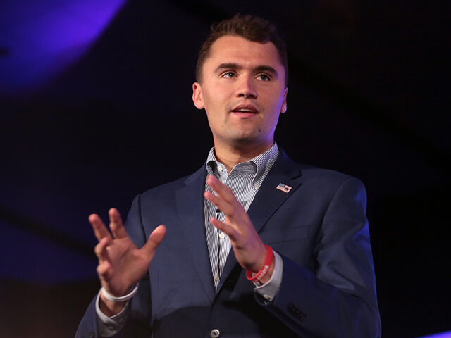 Charlie Kirk speaking with attendees at the 2018 Young Women's Leadership Summit hosted by Turning Point USA in Dallas, Texas, on June 16, 2018. (Gage Skidmore/Flickr)