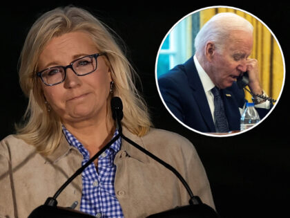 JACKSON, WYOMING - AUGUST 16: U.S. Rep. Liz Cheney (R-WY) gives a concession speech to sup