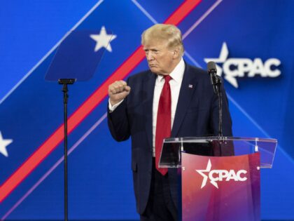 TEXAS, USA - AUGUST 06: 45th President of the USA Donald J. Trump speaks during CPAC Texas