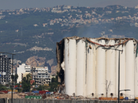 Lebanon: Sections of Beirut’s Blast-Stricken Grain Silos Collapse