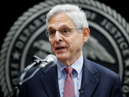 Attorney General Merrick Garland speaks during an event in Washington, Aug. 2, 2022. The U.S. Department of Justice asked a federal judge this week to bar Idaho from enforcing its near-total abortion ban while a lawsuit pitting federal health care law against state anti-abortion legislation is underway. (Evelyn Hockstein/Pool Photo …