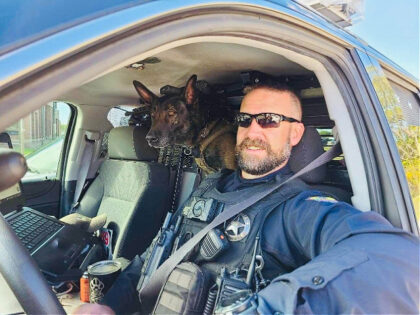 Daniel Gumm, a K-9 handler and 18-year veteran of the Wichita Police Department (WPD), was diagnosed in July with metastatic esophageal cancer that has spread to his liver.