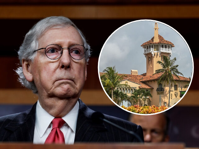 Mitch McConnell Remains Silent on FBI Raid at Donald Trump’s Mar-A-Lago