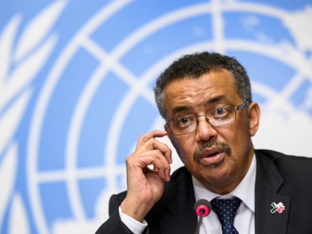 New World Health Organization (WHO) Director General Ethiopia's Tedros Adhanom Ghebreyesus