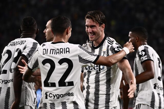 Dusan Vlahovic struck a promising partnership with Angel Di Maria in Juve's win over Sassuolo