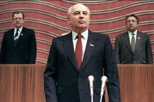 Mikhail Gorbachev played a major role in ending the Cold War