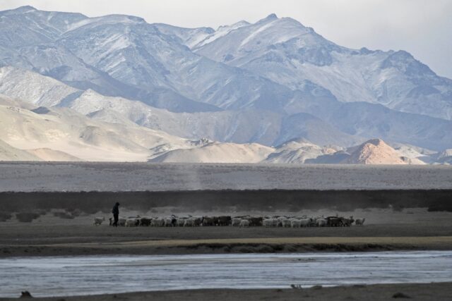 The reservoirs of the Tibetan Plateau, which covers much of southern China and northern In