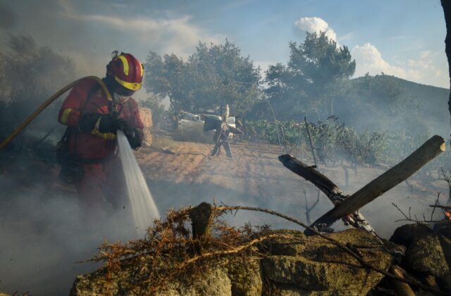 So far this year, Spain has been hit by 391 wildfires, including in the northwesternern t