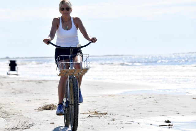 US First Lady Jill Biden on vacation in Kiawah Island, South Carolina before she tested po