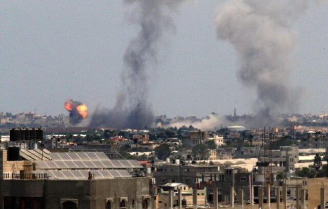 WATCH: Gaza Terror Group Misfires; Rocket Lands on Palestinian House