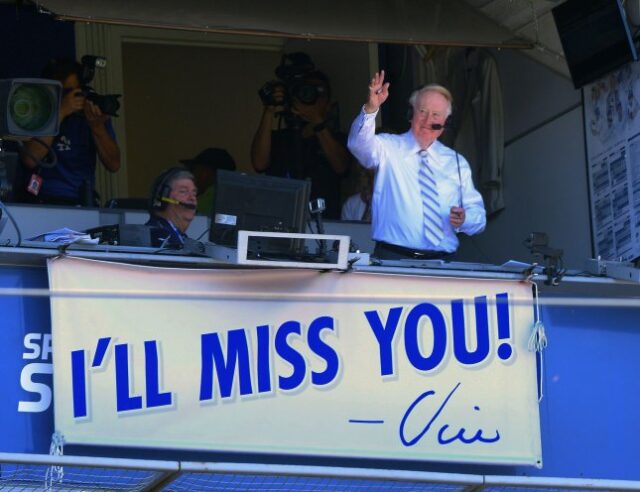 Vin Scully, Legendary Dodgers Broadcaster, Dies At 94 - Breitbart