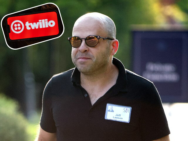 SUN VALLEY, IDAHO - JULY 09: CEO of Twilio Jeff Lawson walks to a morning session at the A