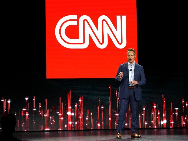 Chris Licht, Chairman and CEO, CNN Worldwide speaks onstage during the Warner Bros. Discovery Upfront 2022 show at The Theater at Madison Square Garden on May 18, 2022 in New York City. (Photo by Kevin Mazur/Getty Images for Warner Bros. Discovery)