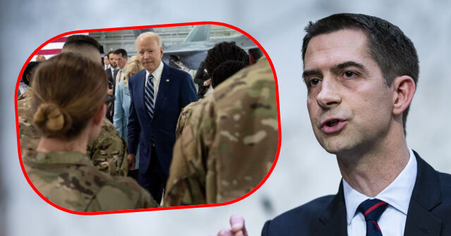 Tom Cotton: Biden Investigating Military Recruitment Crisis Is like O.J. Searching for Real Killer