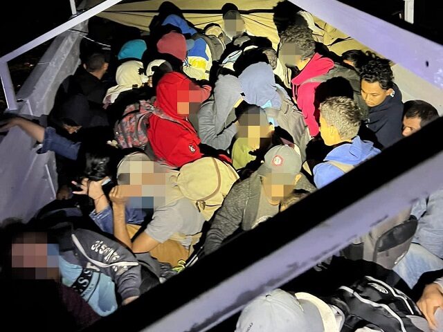 Mexican immigration officials find 266 migrants located in three tractor-trailers in Nuevo