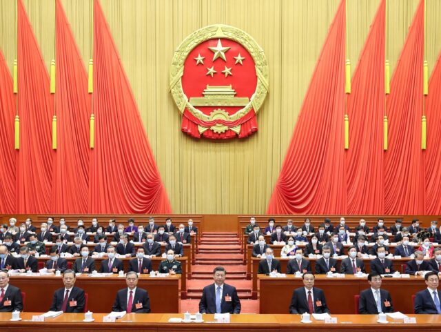 The fifth session of the 13th National People's Congress NPC opens at the Great Hall