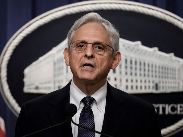 WASHINGTON, DC - AUGUST 11: U.S. Attorney General Merrick Garland delivers a statement at the U.S. Department of Justice August 11, 2022 in Washington, DC. Garland addressed the FBI's recent search of former President Donald Trump's Mar-a-Lago residence, announcing the Justice Department has filed a motion to unseal the search …