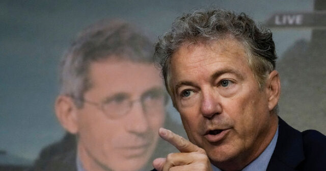 Rand Paul: We Have Referred Fauci to DOJ for Prosecution for Lying to Congress