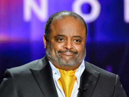 AUSTELL, GEORGIA - MARCH 17: Roland Martin speaks during TV One's 3rd Annual Urban One Hon