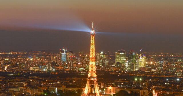 Energy rationing hits Eiffel Tower as Paris landmark for energy conservation darkens