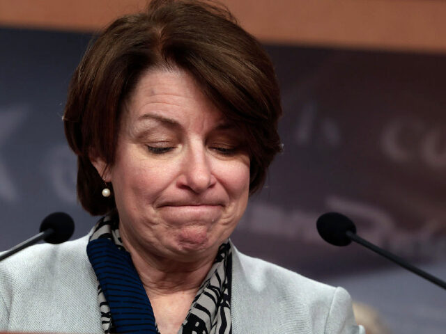 Amy Klobuchar Has a Cry: Democrat Senator Pouts as Media Cartel Bill Might Get Cut from NDAA