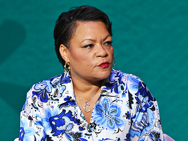 New Orleans Mayor LaToya Cantrell speaks onstage during the 2022 Essence Festival of Cultu