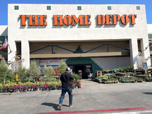 SAN RAFAEL, CALIFORNIA - AUGUST 16: A customer enters a Home Depot store on August 16, 202