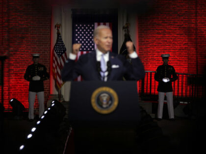 CNN Tweaks Color Balance, Turns ‘Blood-Red’ Background Pink During Joe Biden’s Divisive Speech
