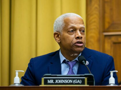 Representative Hank Johnson, Democrat from Georgia, speaks during a House Judiciary Committee markup of "Protecting Our Kids Act" in Washington, D.C., US, on Thursday, June 2, 2022. The markup comes following another mass shooting Wednesday where four people were killed at a Tulsa medical building on a hospital campus. Photographer: …