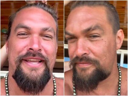 Actor Jason Momoa once again shaved a part of himself in the name of helping the environment, namely, his head.