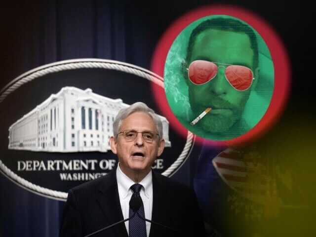United States Attorney General Merrick Garland delivers a statement to the United States Department of Justice August 11, 2022 in Washington, DC.  Garland addressed the recent FBI search of former President Donald Trump's Mar-a-Lago residence, announcing that the Justice Department has filed a motion to unseal the search warrant along with a…