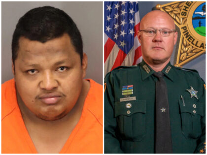 Juan Ariel Molina-Salles (left) and Deputy Michael Hartwick (right). (Photos: Pinellas County Sheriff's Office)