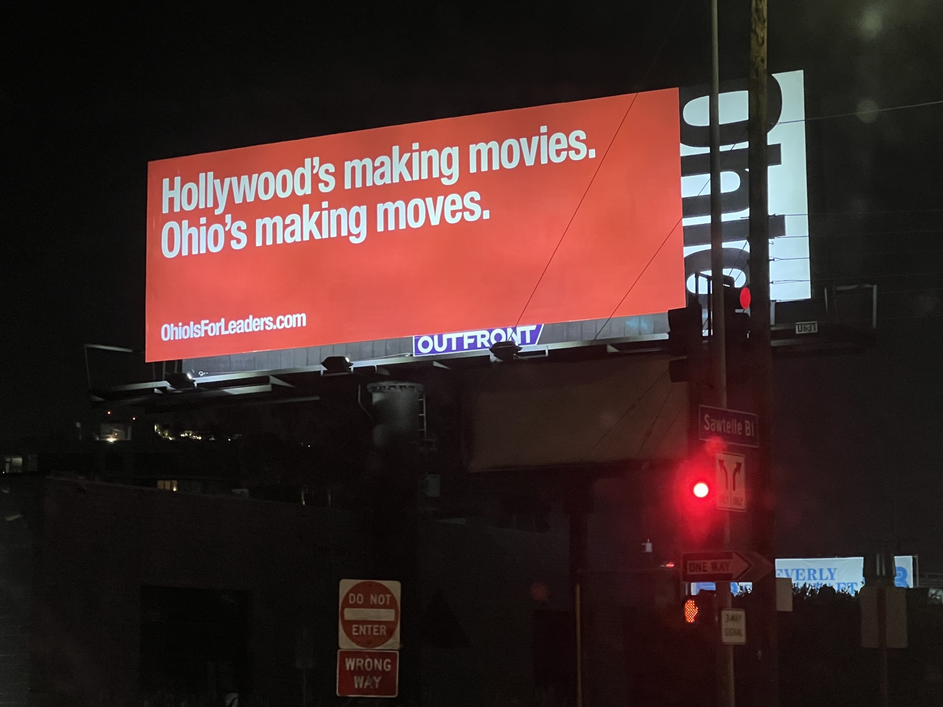 Ohio billboard (Joel Pollak / Breitbart News)
