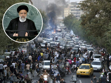 Iran Protest In this Wednesday, Sept. 21, 2022, photo taken by an individual not employed