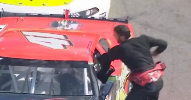 WATCH: Angry NASCAR driver smashes opponent’s head at Virginia Speedway