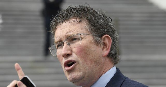 NextImg:Exclusive — Rep. Thomas Massie Vows to Strip Ukraine Funding from Must-Pass Spending Bills