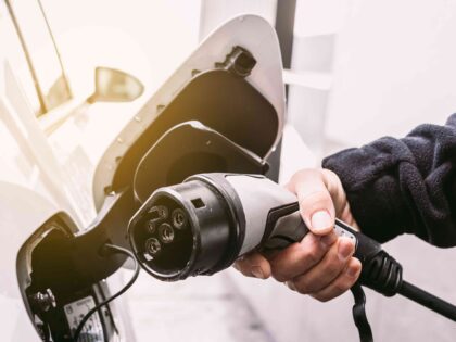 electric vehicle charger (Getty)