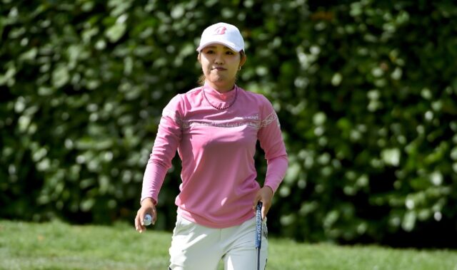 Ayaka Furue of Japan fired a bogey-free five-under par 67 to grab a share of the lead afte